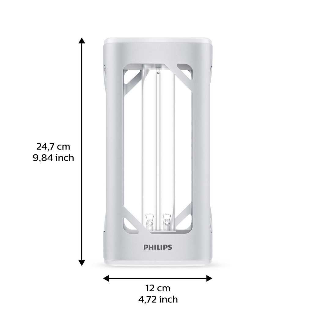 Đèn bàn khử trùng Philips UV-C Desk Lamp - đèn khử khuẩn nhanh và an toàn tại nhà