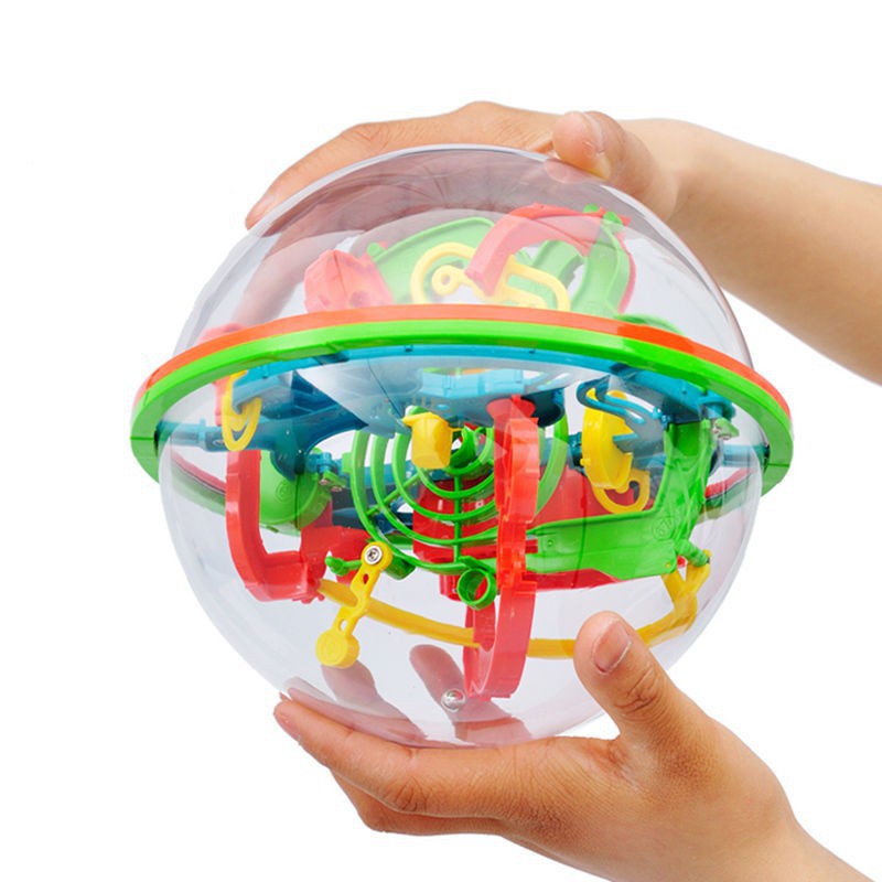 Quả cầu mê cung 3D cho bé giải mã phát triển tư duy
