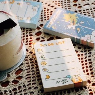 Tệp giấy nhớ Bunny Memo Note