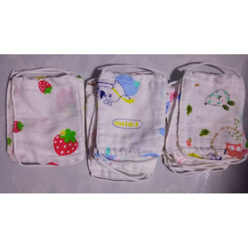 khẩu trang vải xô cho bé