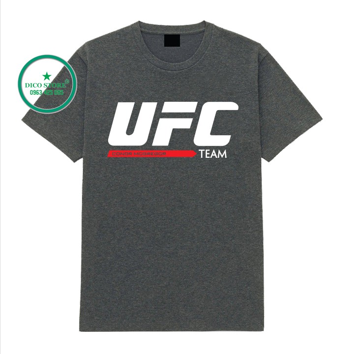 ÁO THUN NAM UFC TEAM VẢI 100% COTTON MỀM MỊN CAO CẤP