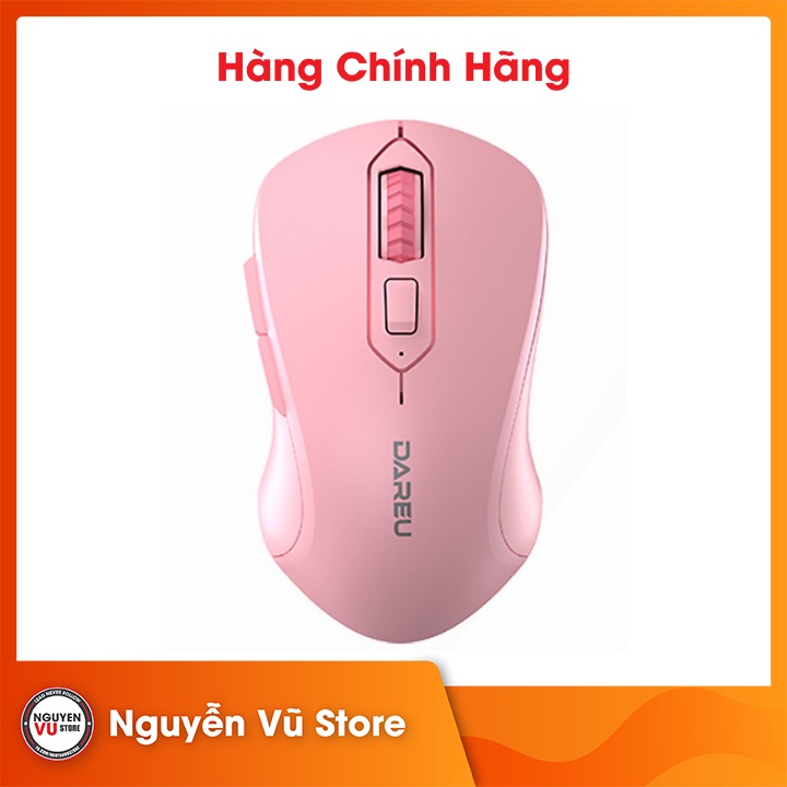 Chuột không dây DareU LM115B Silent, kết nối Bluetooth, 2,4Ghz - Hàng chính hãng