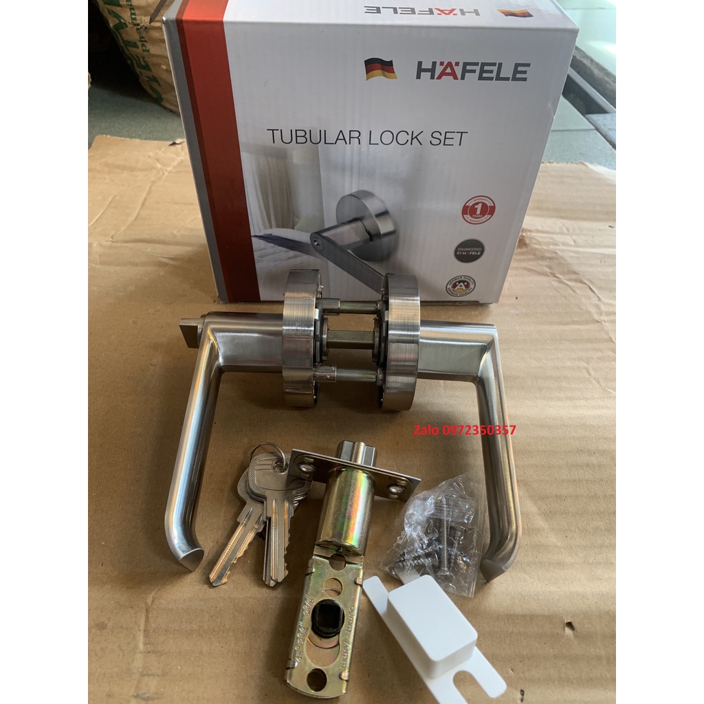 Khóa tròn tay gạt HAFELE giá tốt cho cửa đi, cửa phòng