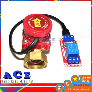 Cảm biến dòng chảy tự động tắt mở máy bơm khi khóa nước
