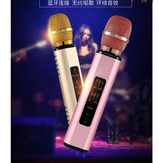 Micro Kèm Loa Bluetooth Hát Karaoke K6
