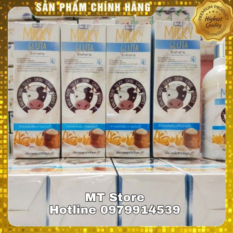 Sữa Tắm Ủ Trắng Milky Gluta