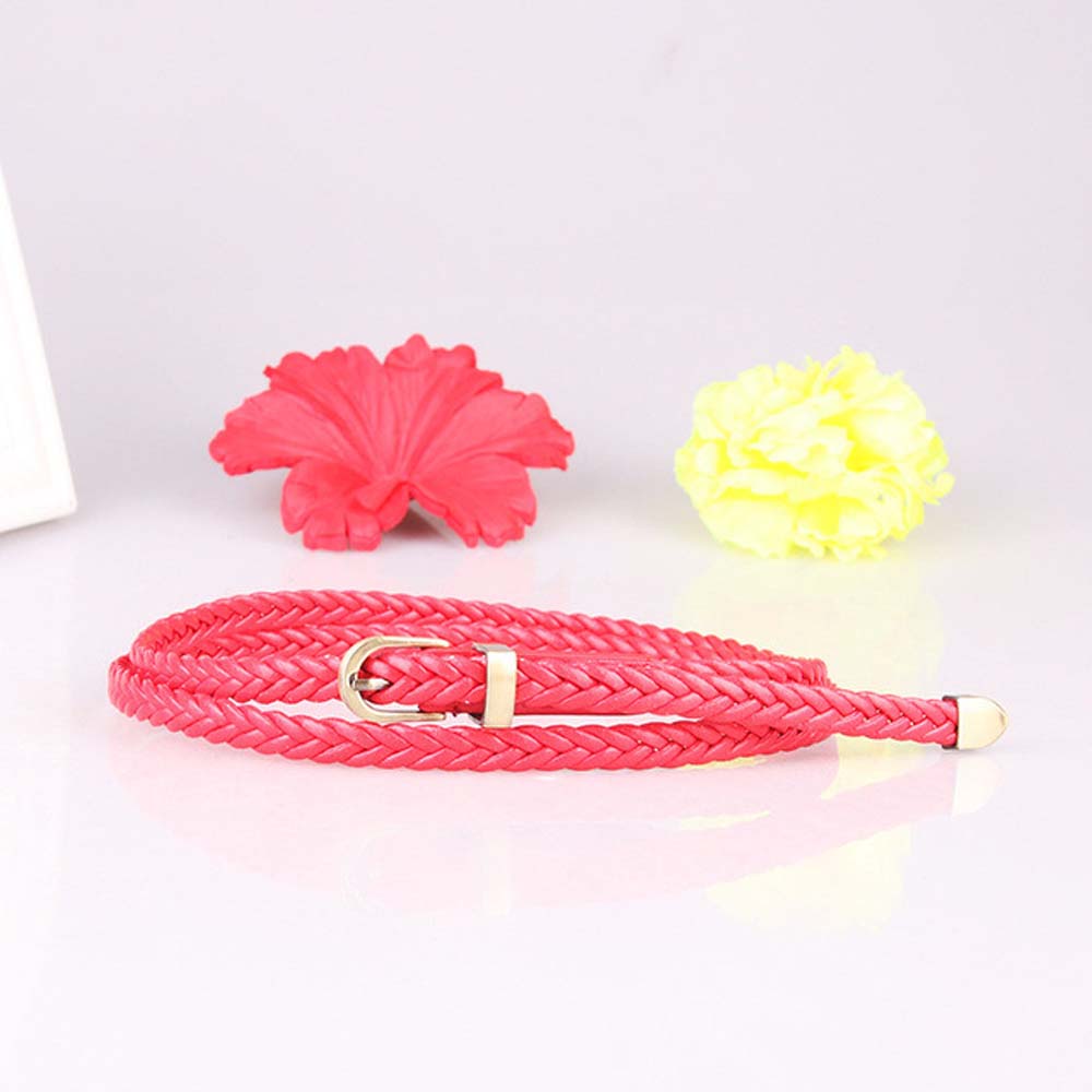 Thắt Lưng Dây Đan Thời Trang Retro Cho Nữ