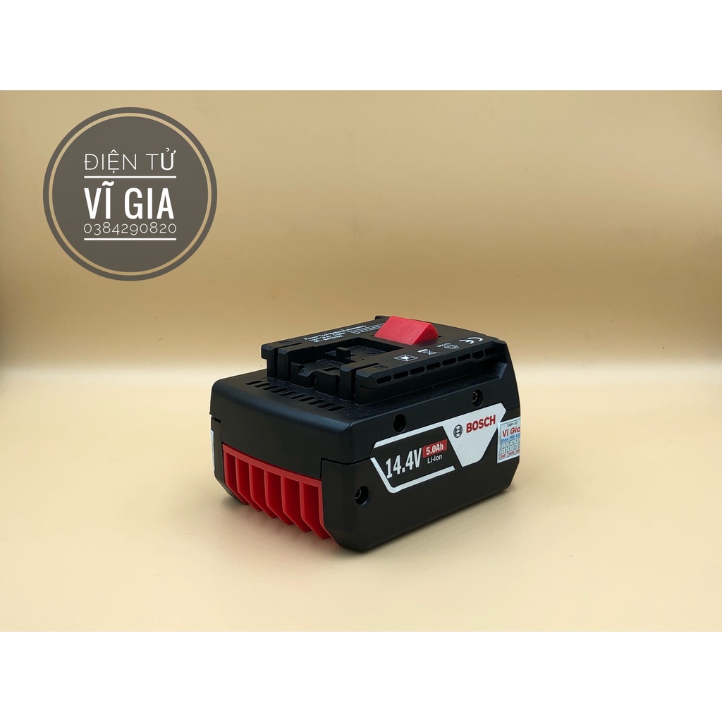 Pin Bosch 14.4V  nhận sạc zin bảo hành 6 tháng