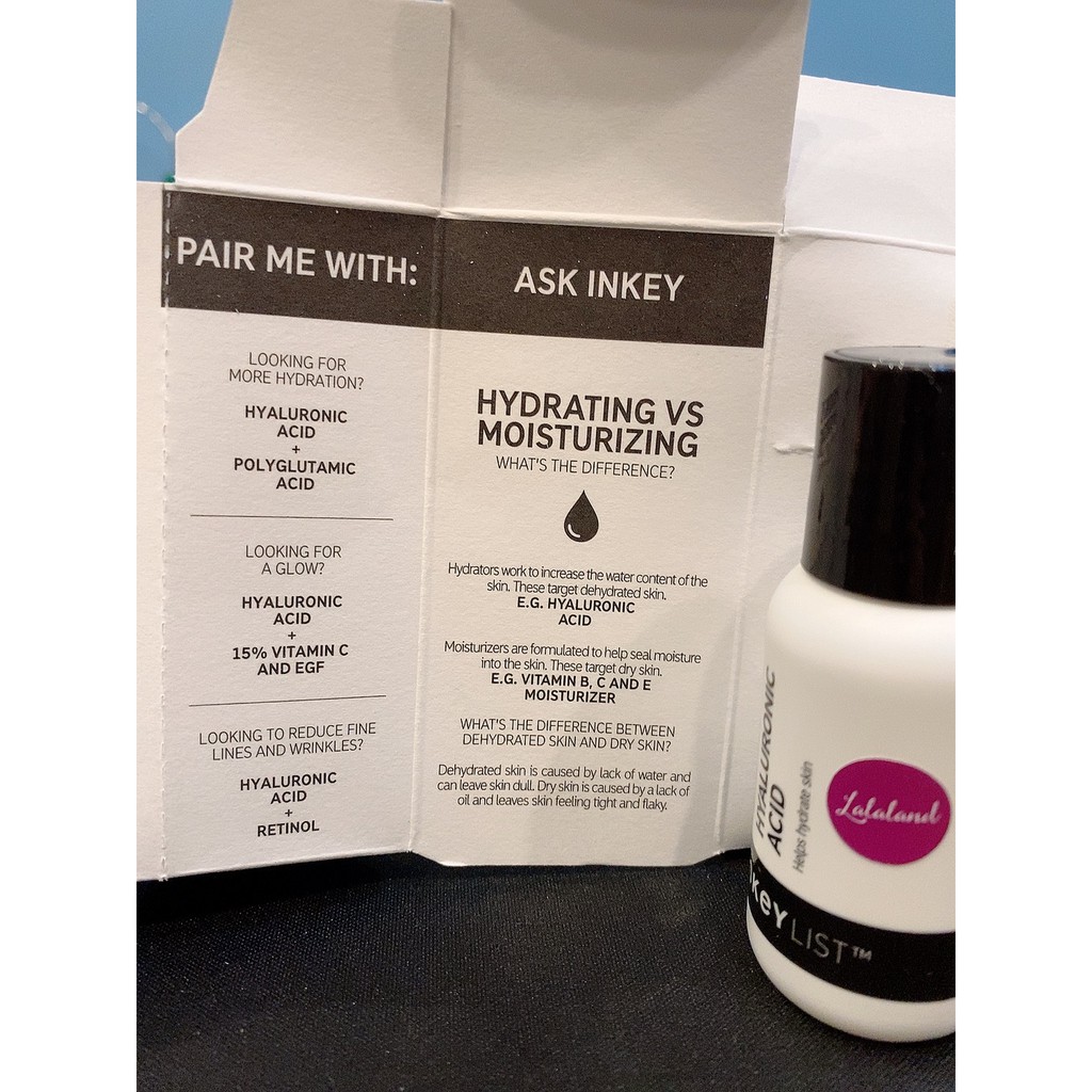 Tinh chất cấp ẩm phục hồi da The INKEY List Hyaluronic Acid Serum 30ml | BigBuy360 - bigbuy360.vn