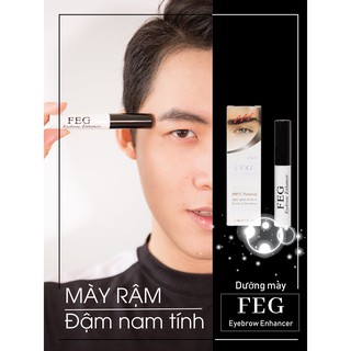 [CHÍNH HÃNG] Serum Mọc Lông Mày FEG Eyebrow Enhancer_dưỡng mày mọc dày dài đen tự nhiên_mỹ phẩm organic