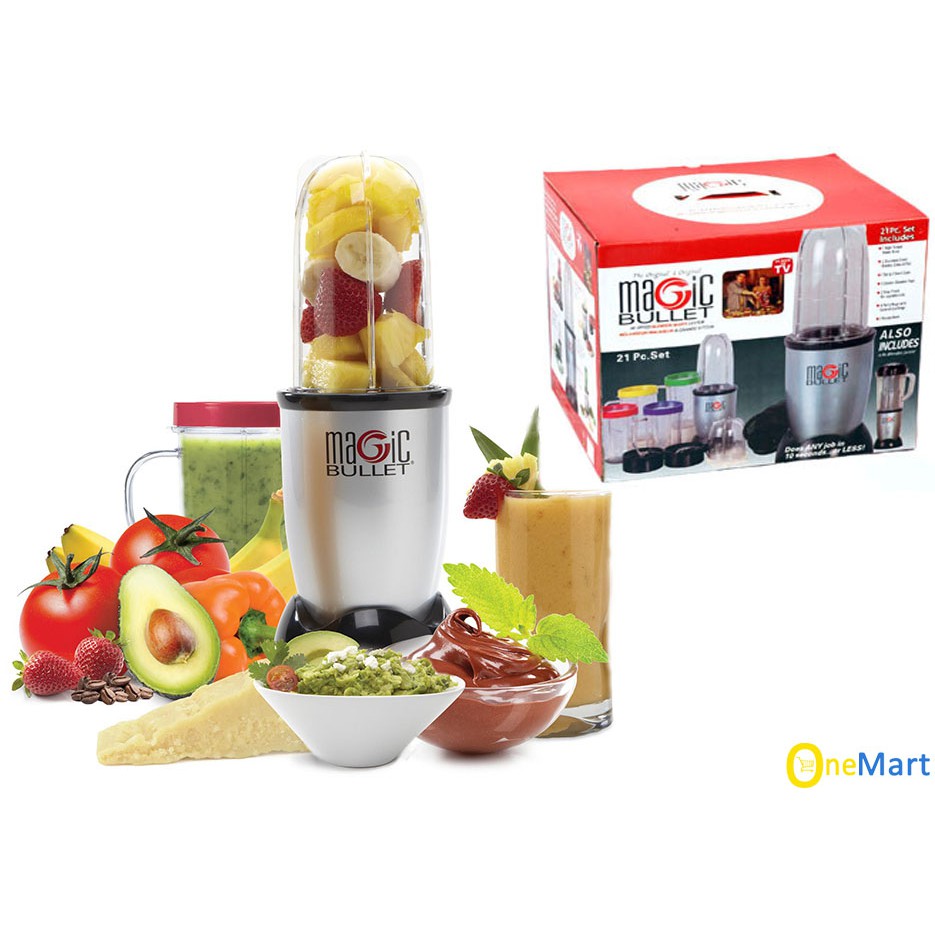 Máy xay đa năng Magic Bullet loại 1 chính hãng xay ép đa năng mọi thứ chỉ trong chưa đến 10 giây - Cô Ba Shop