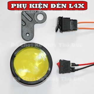Đèn Trợ Sáng L4x T6 Kính tím