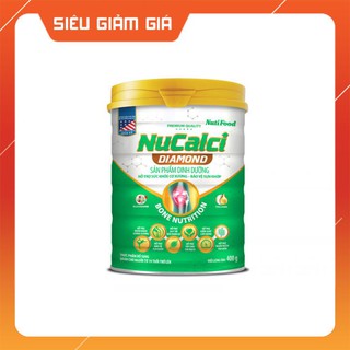 Sữa NuCalci DIAMOND 400g -800g hỗ trợ Canxi