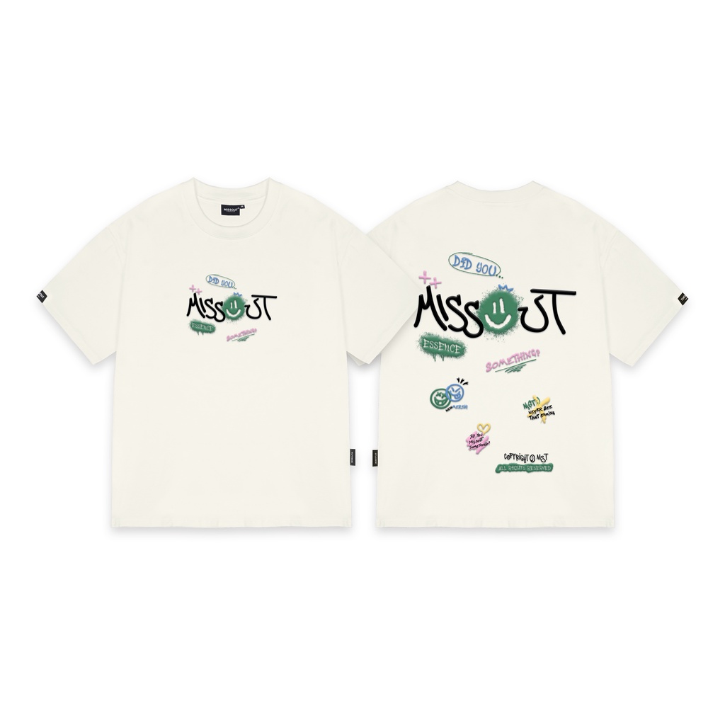ÁO THUN MISSOUT SMILEY 3.0