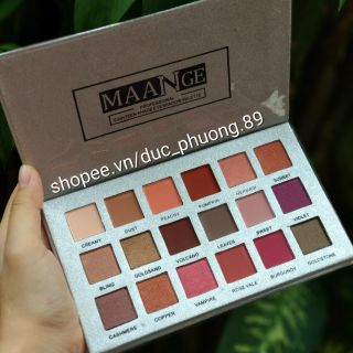 BẢNG PHẤN MẮT NHŨ LÌ MAANGE 18 Ô