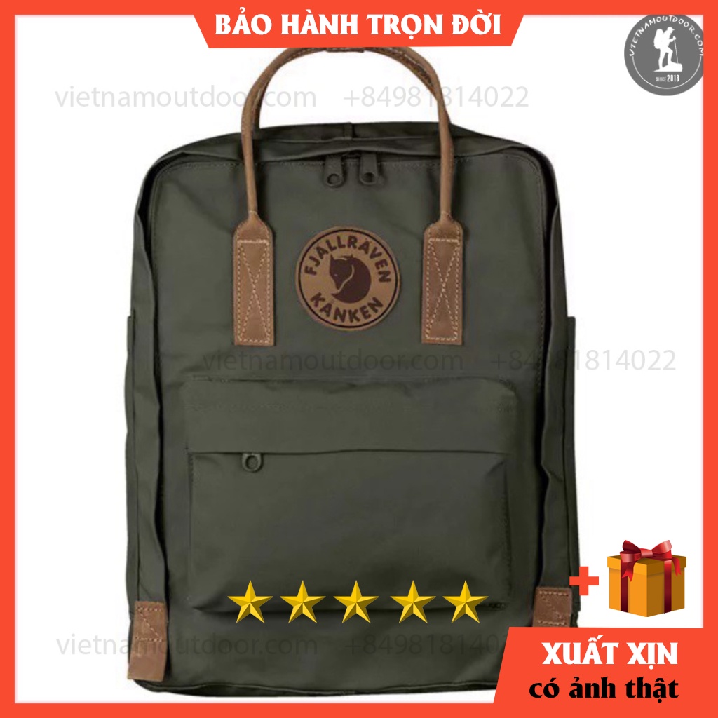 Balo Fjallraven Kanken Dây Da No2