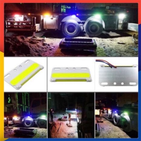 Đèn Hông, Đèn Sườn Xe Tải Công Suất 10W Nguồn 12V và 24V Chế Nhiều Dòng Xe
