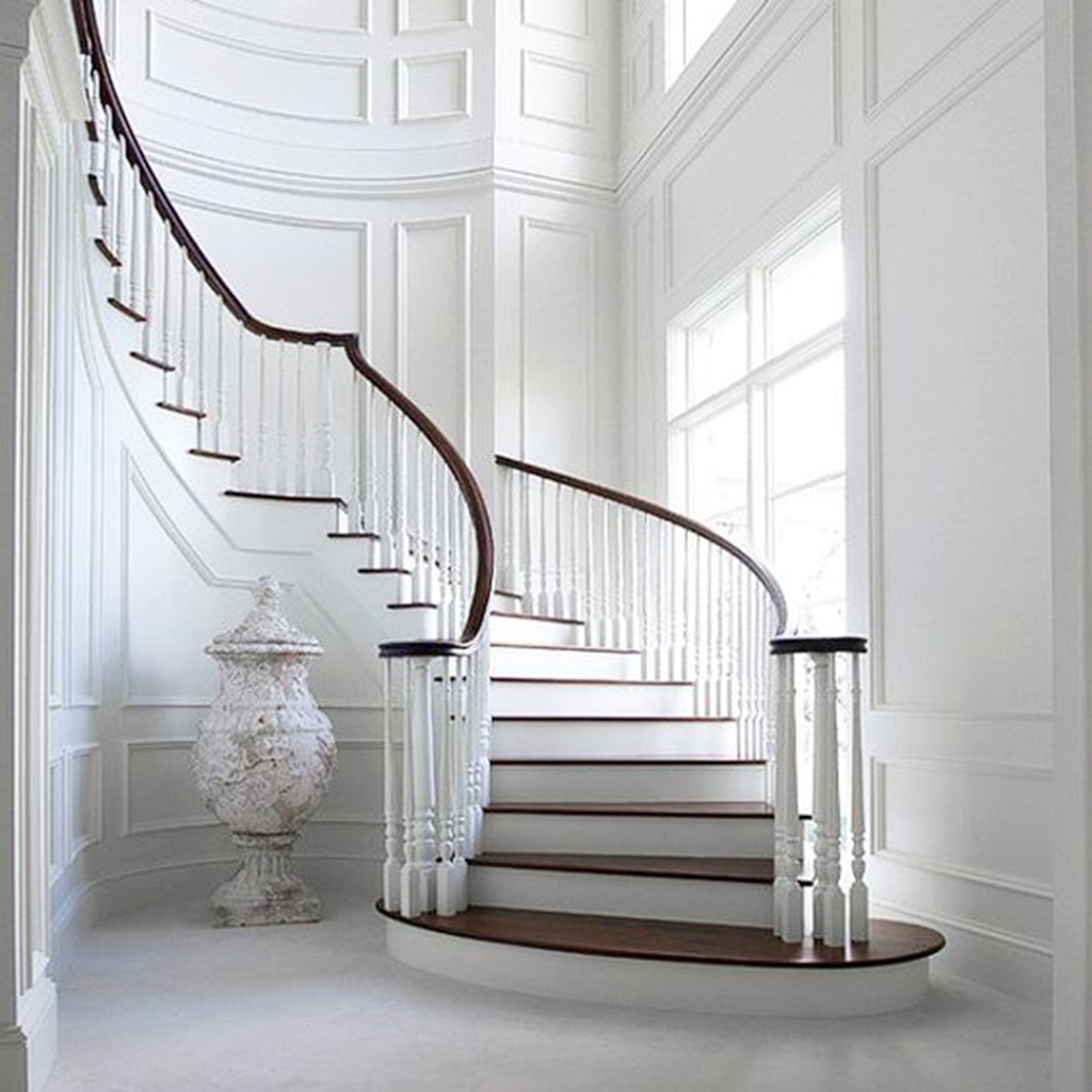 Phào chỉ nhựa ps, chỉ lưng 6cm trắng