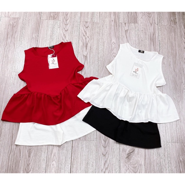 SIÊU PHẨM 🥰 Set áo chân bèo và quần Sooc đũi chun