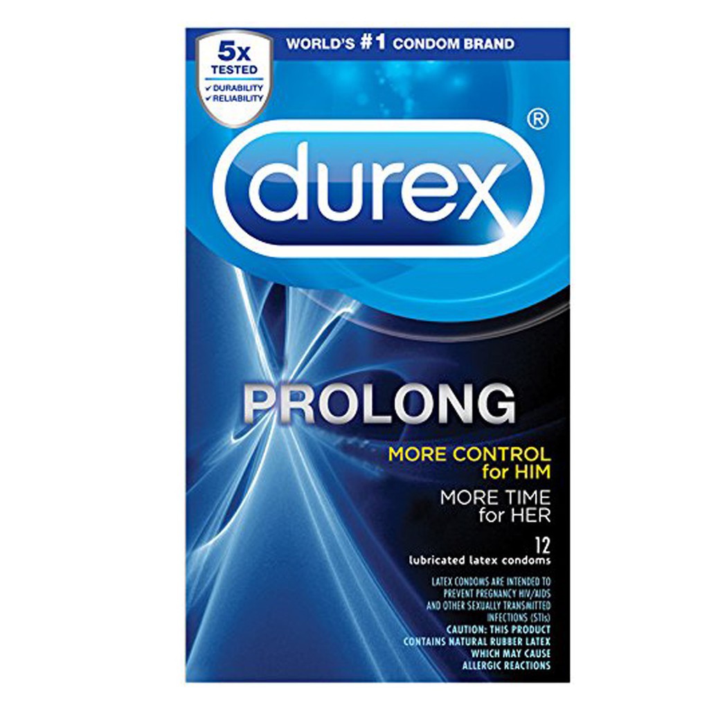 Combo 2 hộp bao cao su Durex gân, gai, kéo dài hàng cao cấp nhất trên thị trường - 24 cái