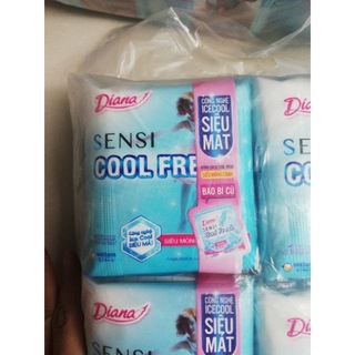 Combo 6 gói sensi cool fresh siêu mỏng cánh mát lạnh