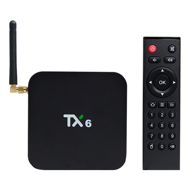 TIVI BOX TANIX TX6-H RAM 4GB/ROM 64GB 4K/H265/ANDROID TV 9.0