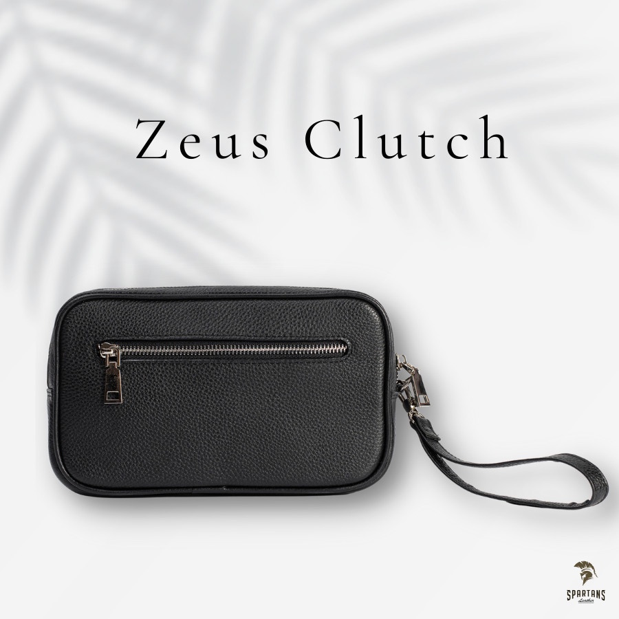 Clutch cầm tay nam da bò thật CL01  ⚡FREESHIP⚡- 100% da bò thật, BH 3 năm