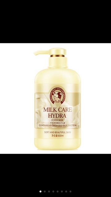 Sữa tắm con bò milk care hydra