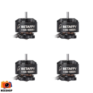 Bộ motor không chổi than betafpv 1105 5000kv - 4 chiếc màu đen