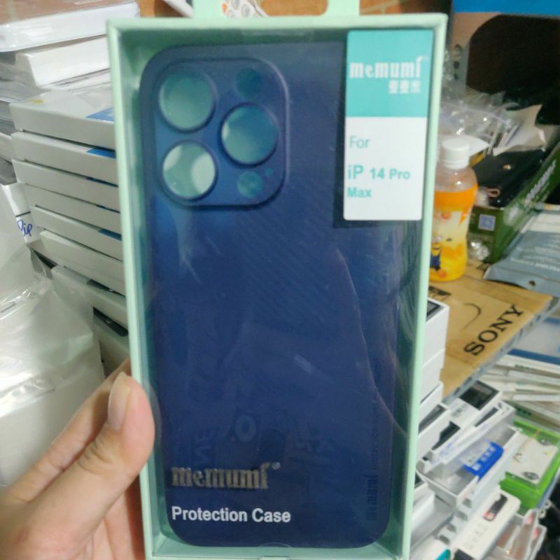 IPhone 15 pro max ,15 pro ,14 pro max,12 pro max.13 Pro, 13 Pro Max _ Ốp lưng Memumi nhám mỏng 0.3mm siêu mỏng đẹp