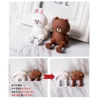 Móc khóa hình búp bê dễ thương