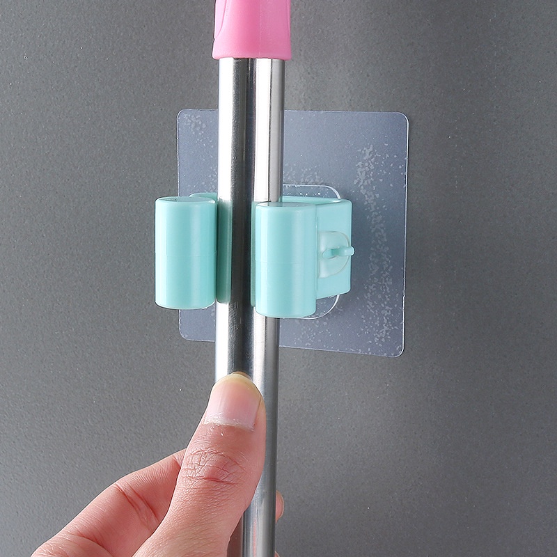 Móc Treo Chổi Treo Đồ Đa Năng Và Cây Lau Nhà Đa Năng Siêu Chắc Sắp Xếp Nhà Tắm