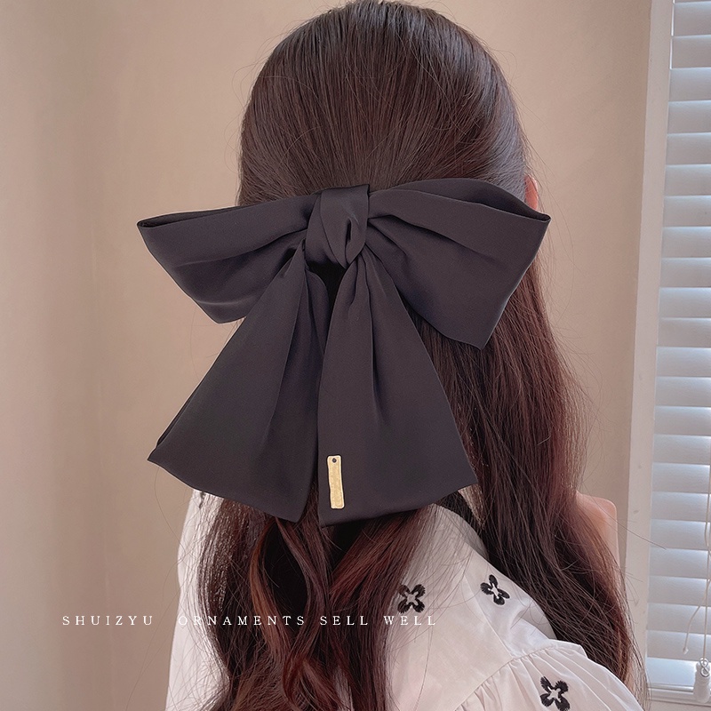 Kẹp tóc hình nơ xinh xắn phong cách Hàn Quốc dành cho nữ