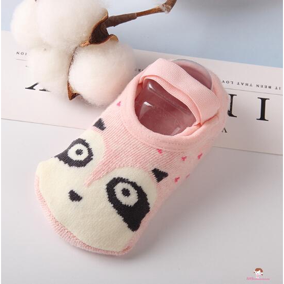 Vớ Cotton Chống Trượt Hình Động Vật Đáng Yêu Cho Bé