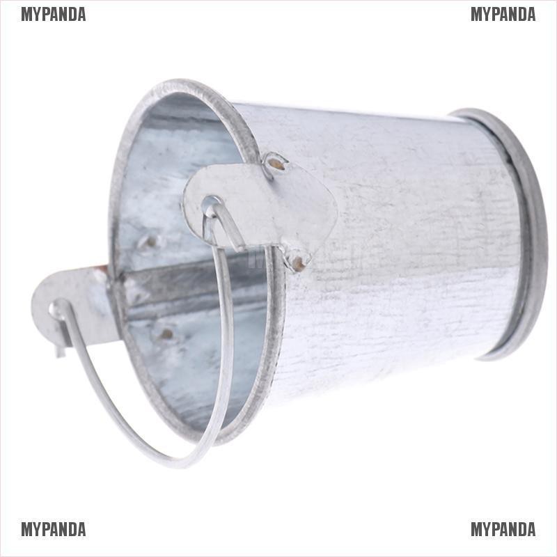 Mô Hình Xô Kim Loại 1/6 1/12 Trang Trí Nhà Búp Bê