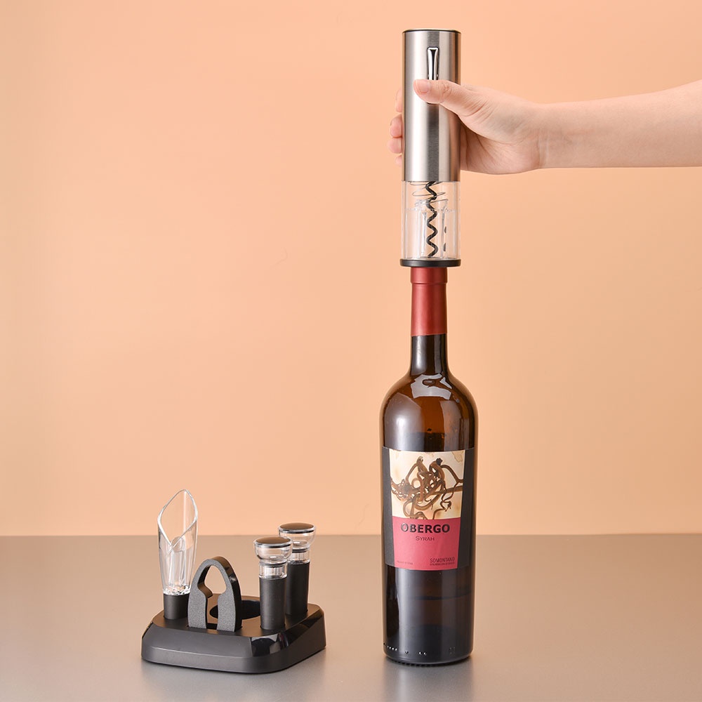 Uareliffe 5 In 1 Wine Opener With Wine Stopper