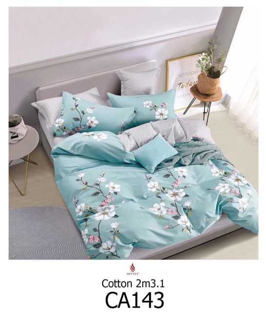 Bộ drap hàn quốc 100% cotton m8-m6