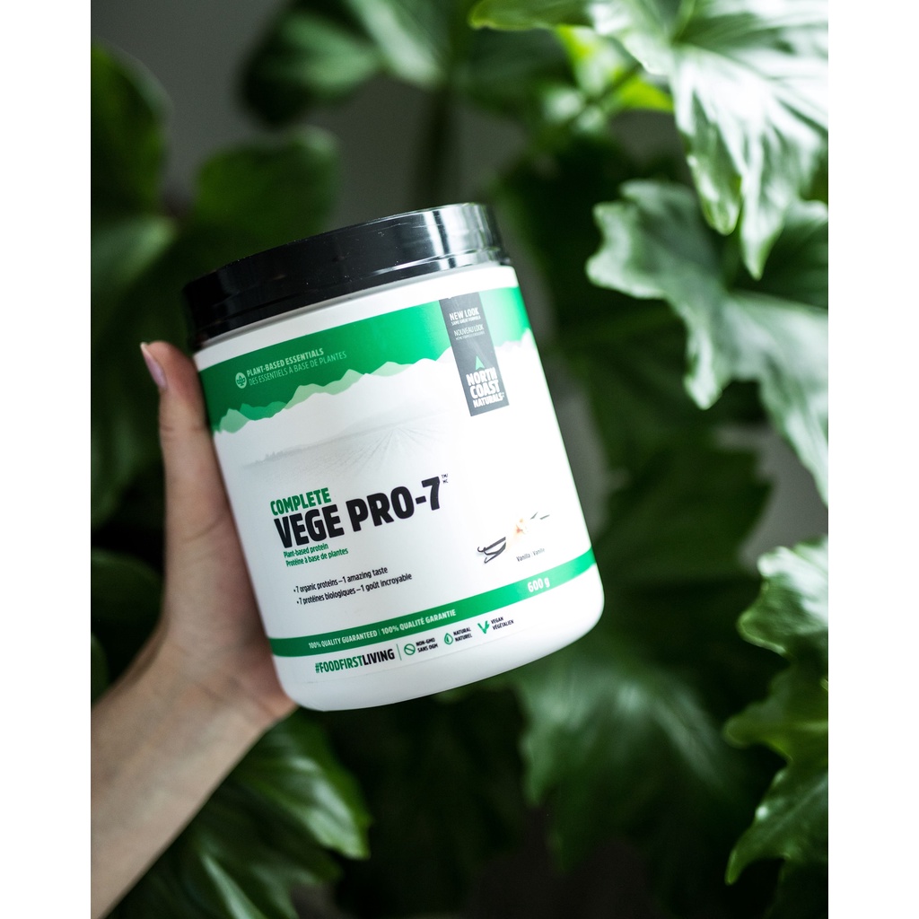 Whey Protein Thực Vật Hữu Cơ Complete Vege Pro-7 North Coast Naturals Hộp 600g