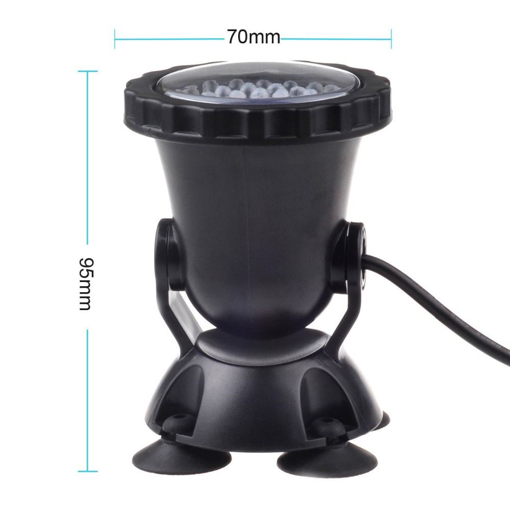 Đèn LED RGB 36 bóng không thấm nước IP68 chuyên nghiệp cho bể cá