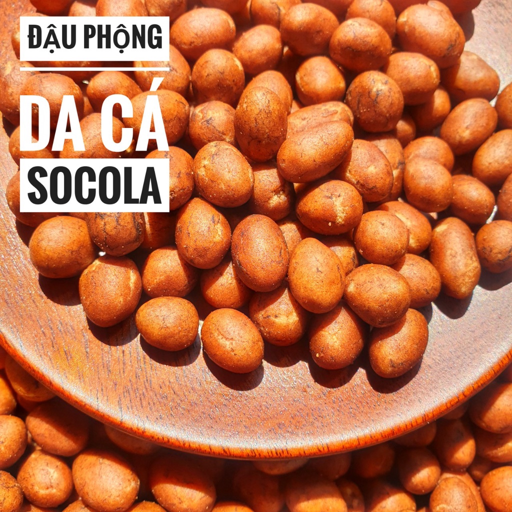 Đậu Phộng Da Cá Vị Socola - Lon 180Gr