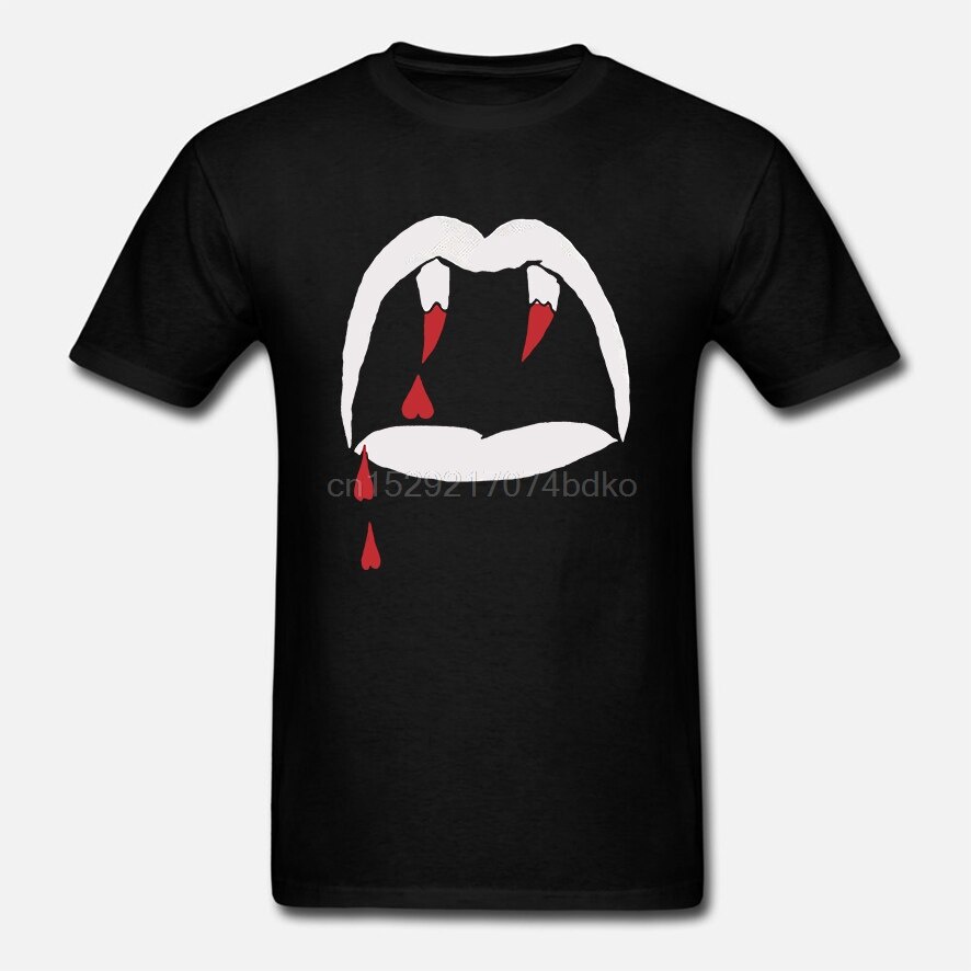 In hình - 1Saint laurent - Vampire Lips - Áo thun Unisex