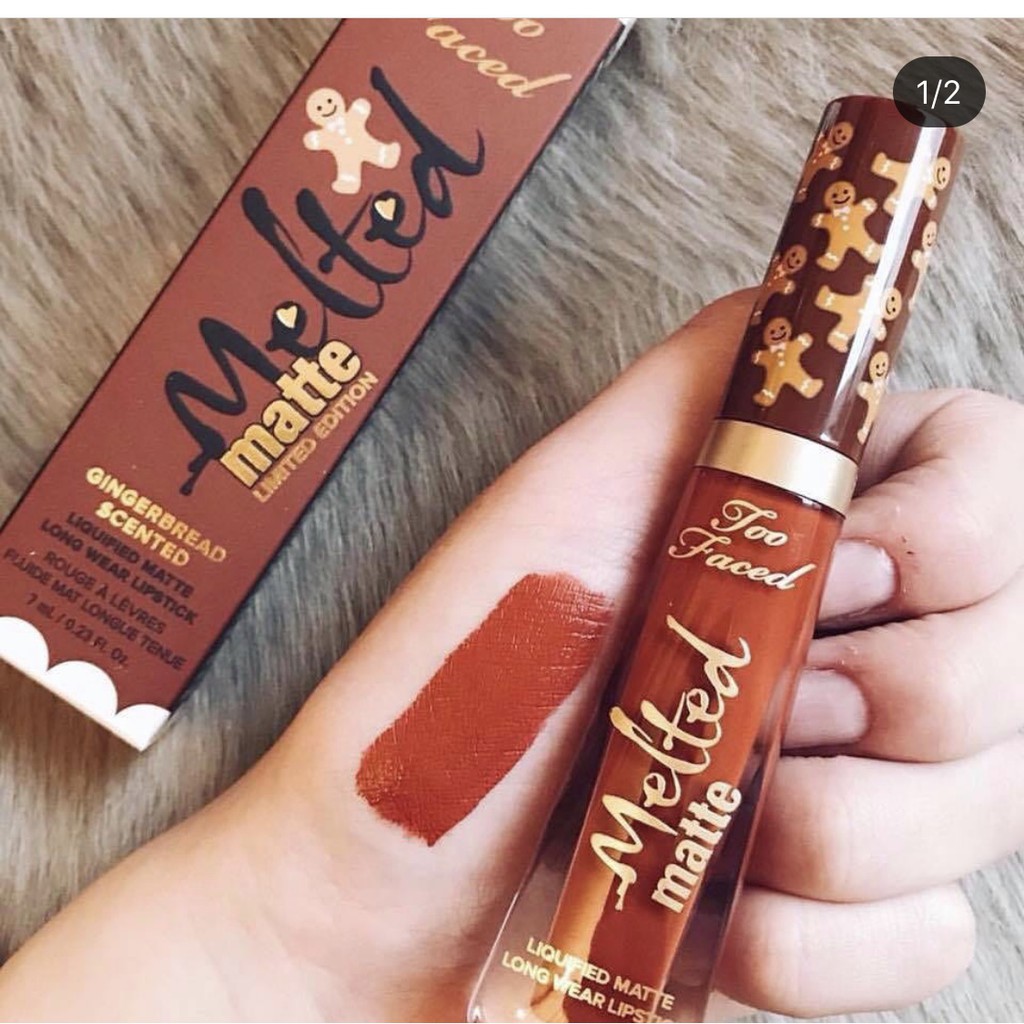 [ Có sẵn ] Son kem lì Too Faced Gingerbread Man và Girl Too Faced ( | BigBuy360 - bigbuy360.vn