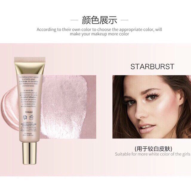 Kem lót bắt sáng O.TWO.O High Light Rose Gold- Best Seller Of O.TWO.O