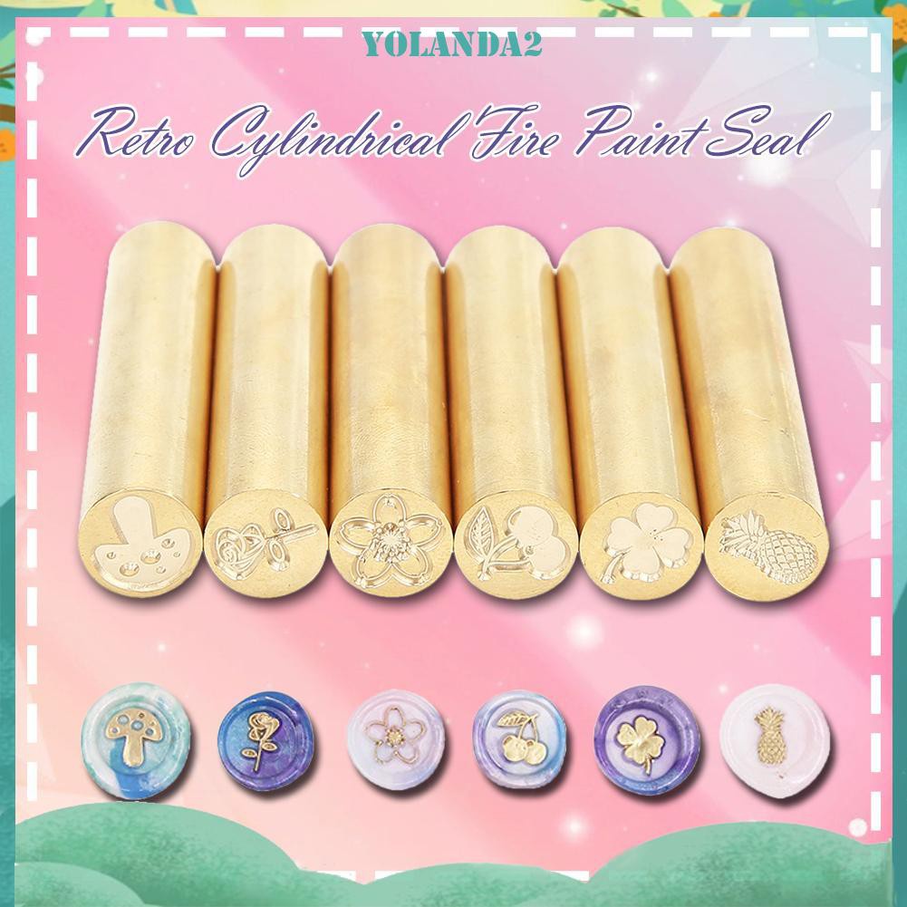 Con dấu sáp niêm phong bao thư bằng đồng thau thiết kế cổ điển