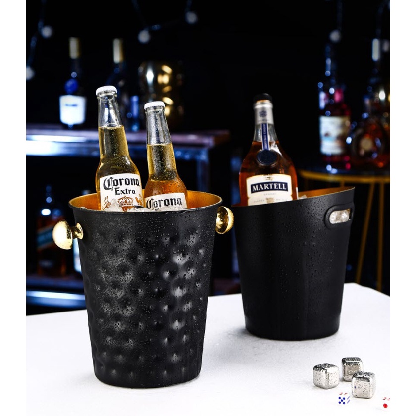 Xô đá 5L inox 304 cho nhà hàng quán bar Millai ML2424