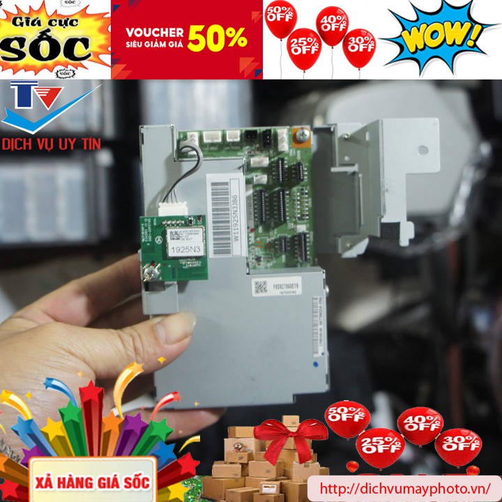 { Có bảo hành } Card main formater máy in phun màu Epson L800 L805