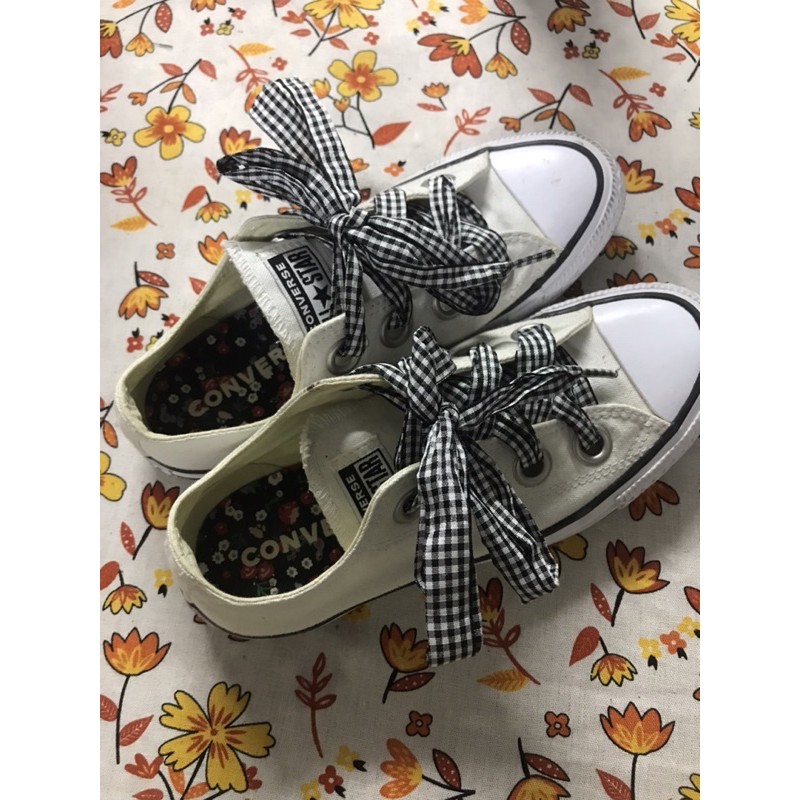 giày converse trắng size 37