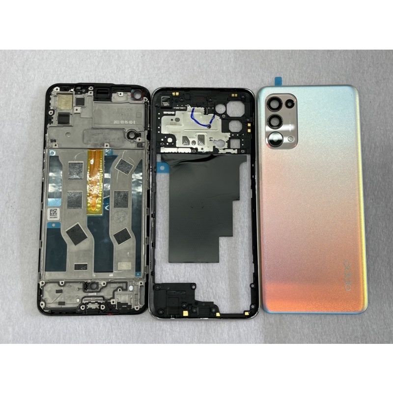 vỏ oppo reno 5 4G , bộ vỏ oppo reno 5 4g zin