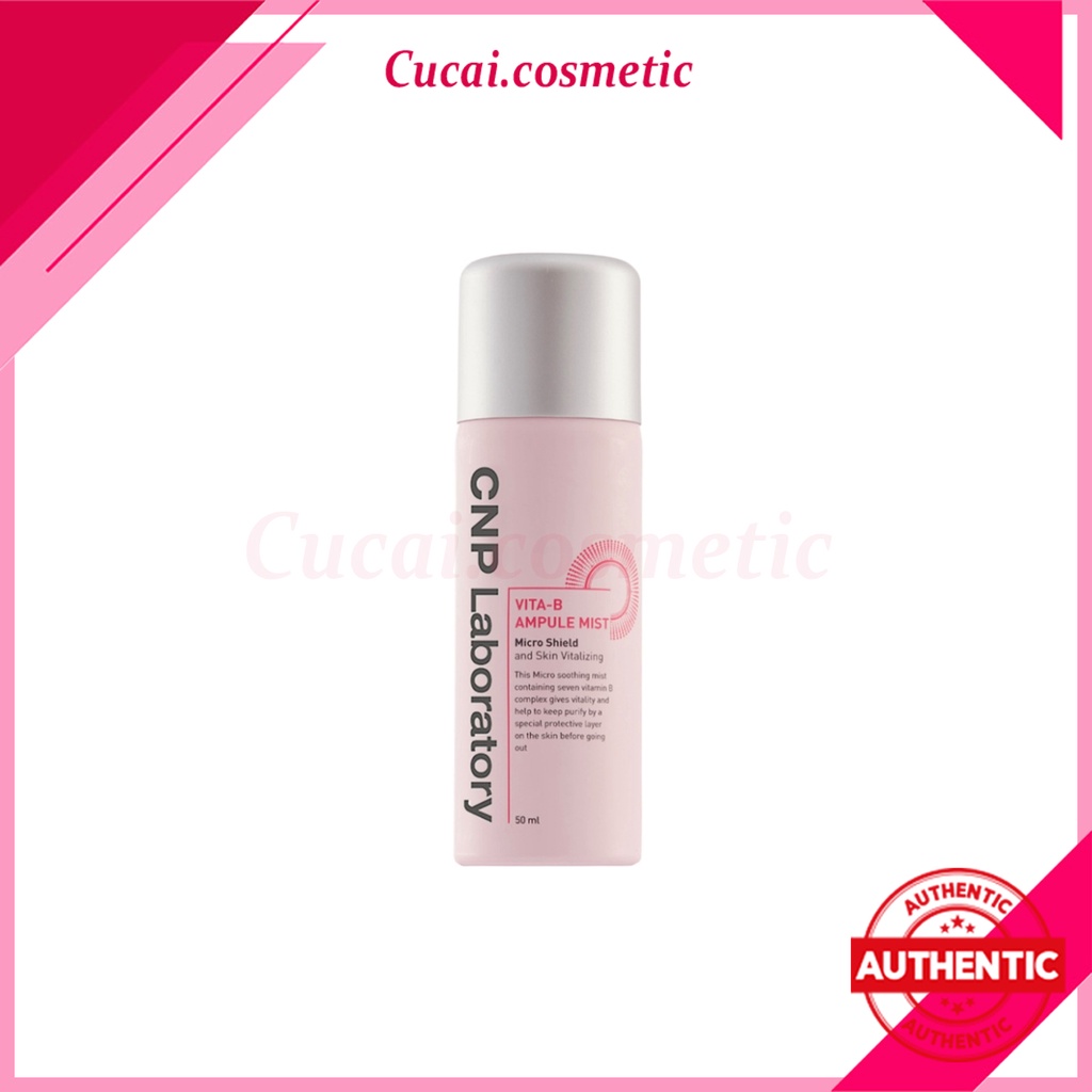 Xịt Khoáng Vita B Ngăn Bụi Mịn CNP Vita-B Ampule Mist Chai 50ML