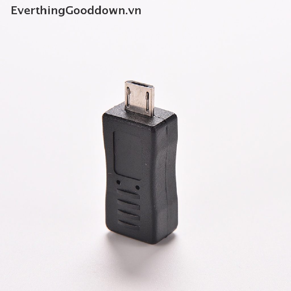 Everthinggooddown 1 Đầu Chuyển Đổi Mini USB Female Sang Micro USB Male F / M